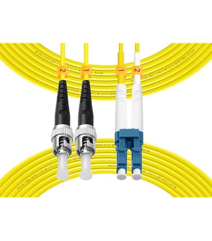Amazon.com: Ultra Spec Cables 1ft Fiber Optic Adapter Cable LC